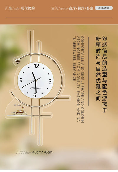 Metal Wall Art Bathroom Wall Clocks Living Room Xenomorph Design Creative Fashion Wall Watch Peacock Horloge Room Decorations