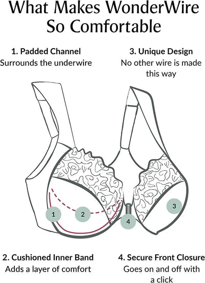 Front Closure Minimizer Bra for Womens Lace Floral Unlined Support Mesh Underwire Female Plunge Lingerie M L XL 3XL 4XL 5XL