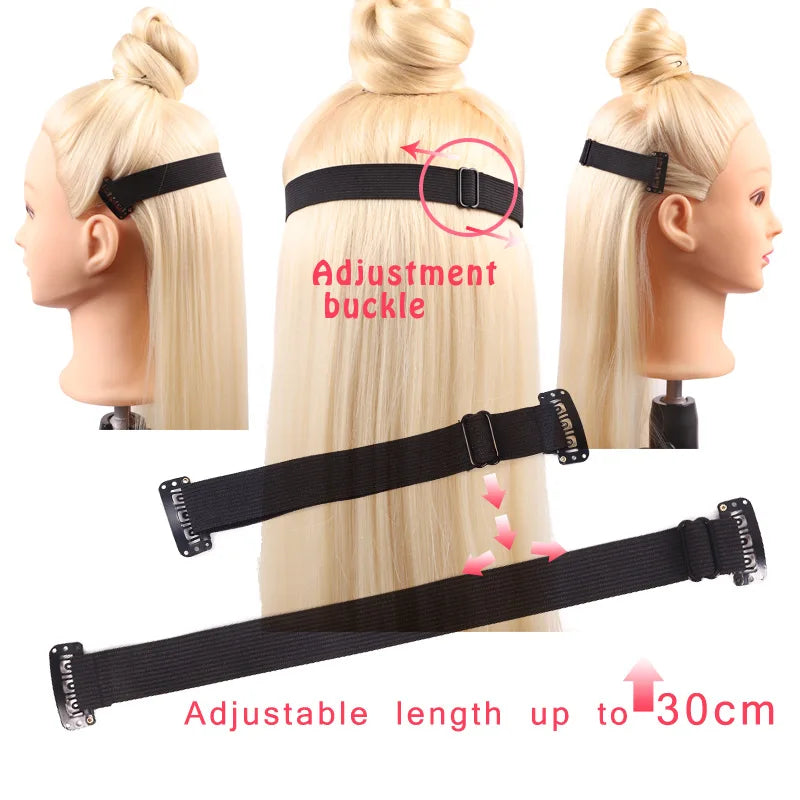 Face Lift Hair Band with Clips Invisible Facelift Stretching Straps Face Line Belt Face Slimming Bands Anti Wrinkles Makeup Tool