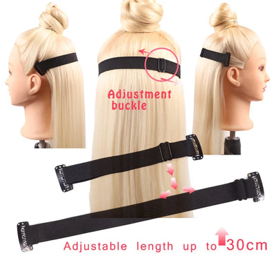 Face Lift Hair Band with Clips Invisible Facelift Stretching Straps Face Line Belt Face Slimming Bands Anti Wrinkles Makeup Tool