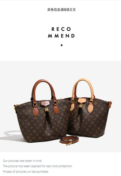 2025 French Luxury Handbag for Women Designer Tote Elegant Structured Shoulder Bag High-End Minimalist Chic Versatile