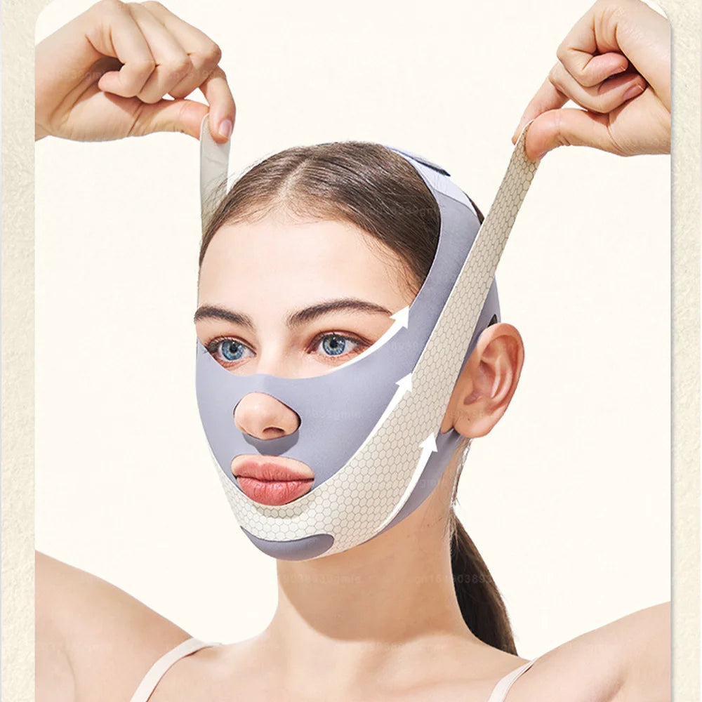 Face Lifting Bandage V Shaper Facial Slimming Reduce Double Chin Shape Lift Anti Wrinkle Fade Nasolabial Fold
