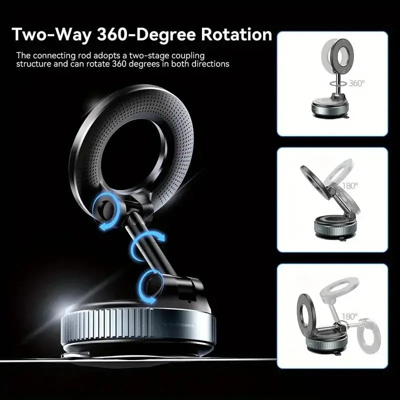 2025 New MagSafe Car Mount [ABS] Magnetic Phone Holder  Car with Strong Magnets 360 °   rotate and Adjustable Phone Car Mount
