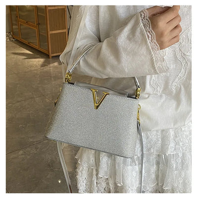 2025 New High-Sense Women's Designer Handbag - Feminine, Versatile, Large Capacity for Work & Crossbody