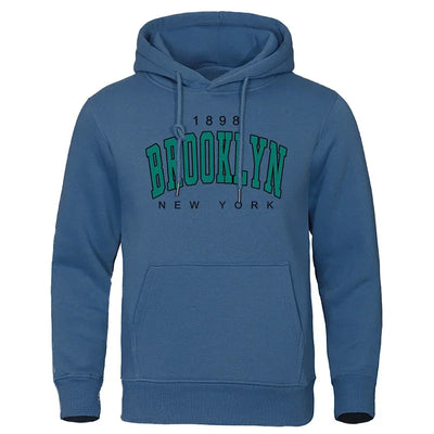 Printed men's hoodie creative round neck clothing fashionable oversized sportswear fashionable round neck hoodie for men