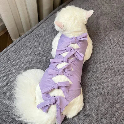 Cat Weaning Sterilization Suit Cats Anti-licking Sterilization Clothes Pet Surgery Recovery Suit Castration Wound Recovery Cloth