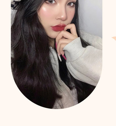 TX010Thin Tube Matte Lipstick, Waterproof and Sweatproof, Does Not Fade Or Remove Makeup, Can Be Used on Both Lips and Cheeks