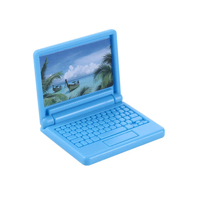 Dollhouse Decor DIY Accessories Doll House Dollhouse Miniature Dollhouse Furniture Simulation Laptop Dollhouse Computer