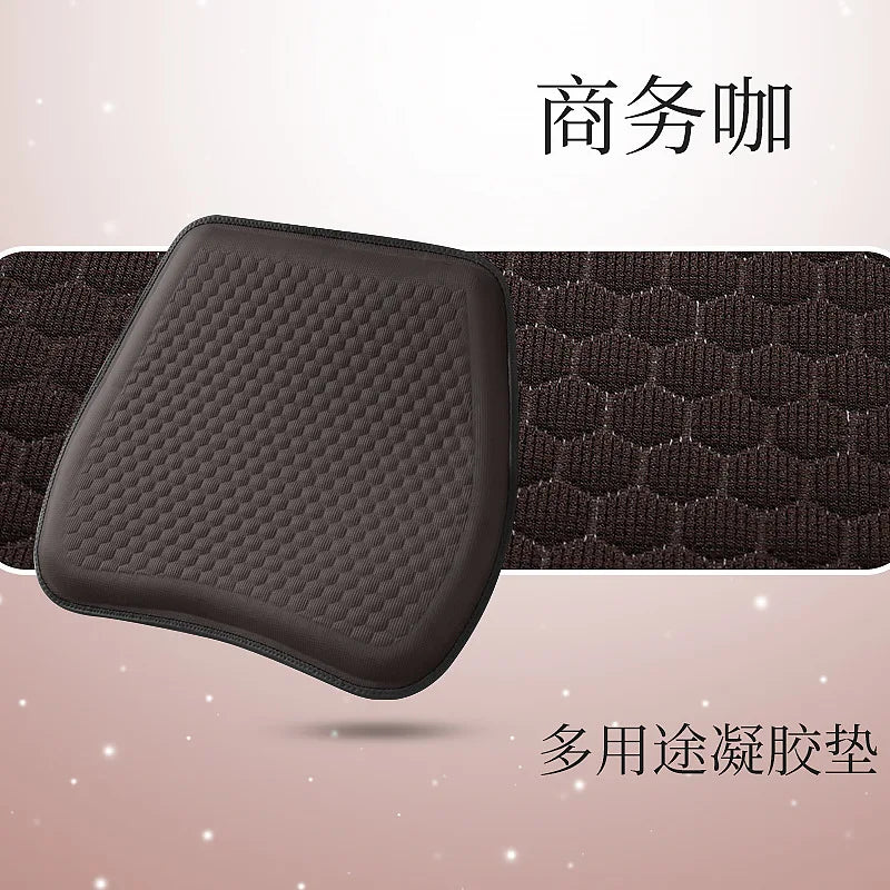 Summer Breathable Cool Comfortable Car Universal Cushion Car Multi-function Egg Gel Cushion Seat Covers Office Ice Cooling Pad