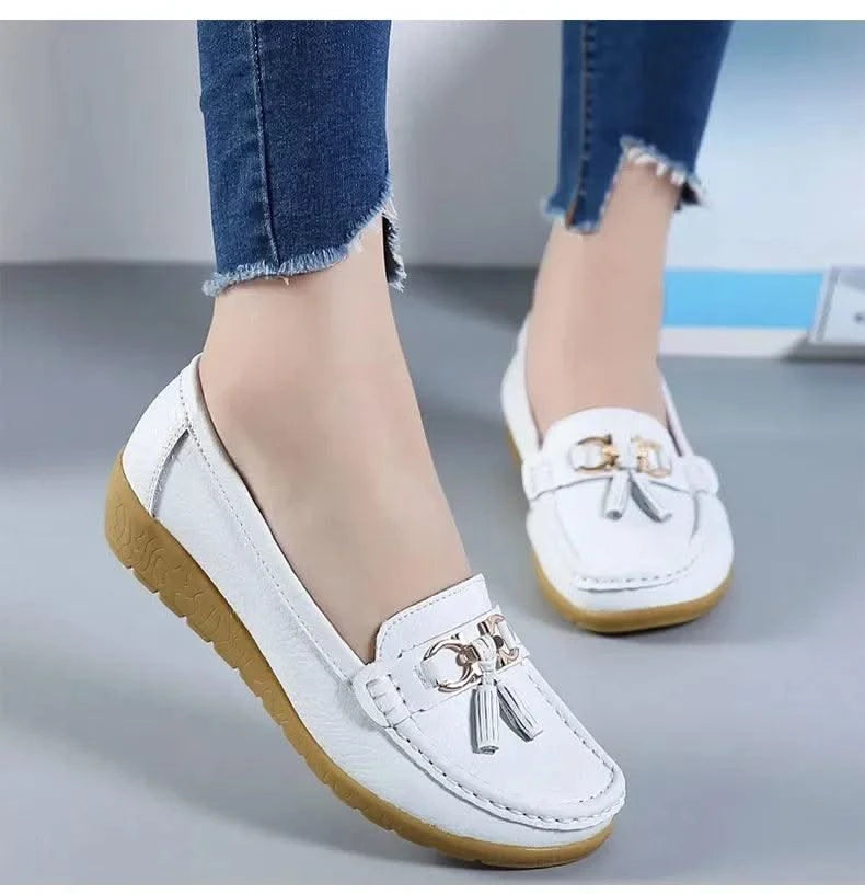 Women Slip On Loafers flat shoes Women Moccasins Casual Sneakers