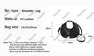 PU Leather Shoulder Bag Fashion Solid Color Lattice Crossbody Bag Small Bag Ladies Trend Luxury Designer Handbags