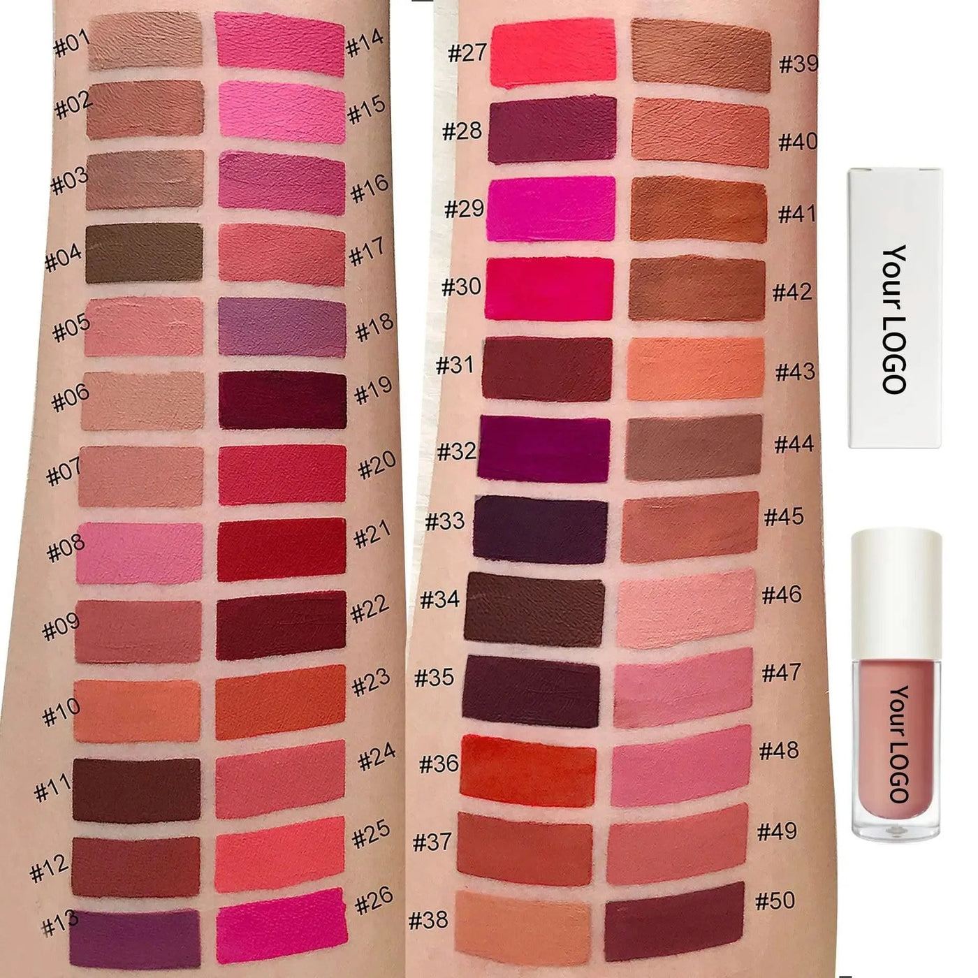 Matte Lip-gloss Liquid Waterproof Lipstick Makeup Velvet Nude Long Lasting Lip Tint