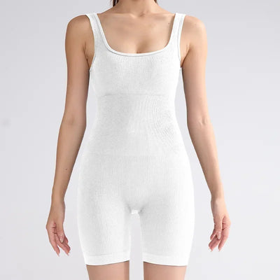 Women's Summer Yoga Jumpsuit – Sexy Fitness Suit Without Awkward Lines, Including Leggings, Roupas Femininas for Workouts
