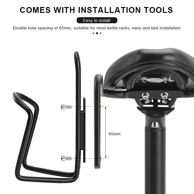 Bicycle Saddle Stabilizer Bracket Rear Seat Aluminum Alloy Holder MTB Road Bike Luggage Rack Rear Seat Mount Cycling Accessories