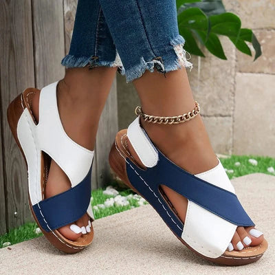 Summer Sandals Shoes Women Party Sandals For Women Outdoor Sandals Ladies Wedge Walking Shoes Beach Female Sandal Women Footwear