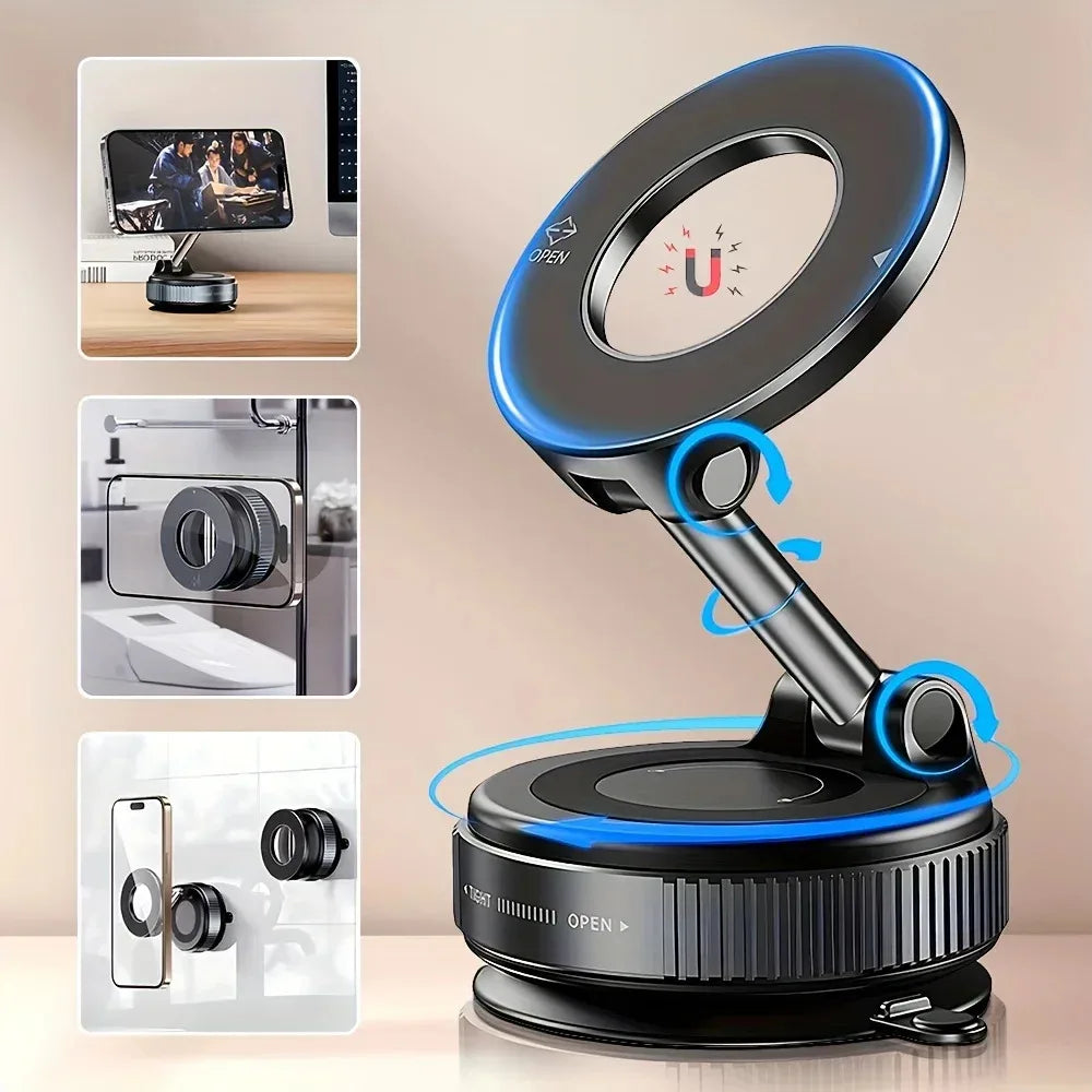2025 New MagSafe Car Mount [ABS] Magnetic Phone Holder  Car with Strong Magnets 360 °   rotate and Adjustable Phone Car Mount