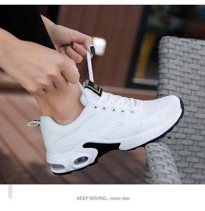 Sports Shoes for Women Spring White Breathable Casual Sneakers Summer Breathable Air Cushion Running Zapatillas Mujer Girl Shoes