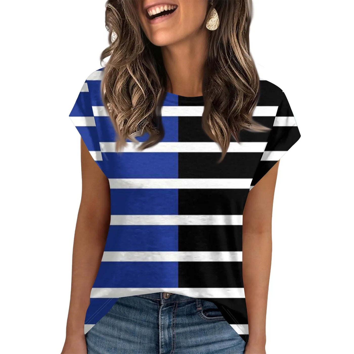 Womens Summer Tops Going Out Workout Outfits Spring Short-sleeved T Shirts Business Casual Dressy Fashion Trendy Clothes 2025