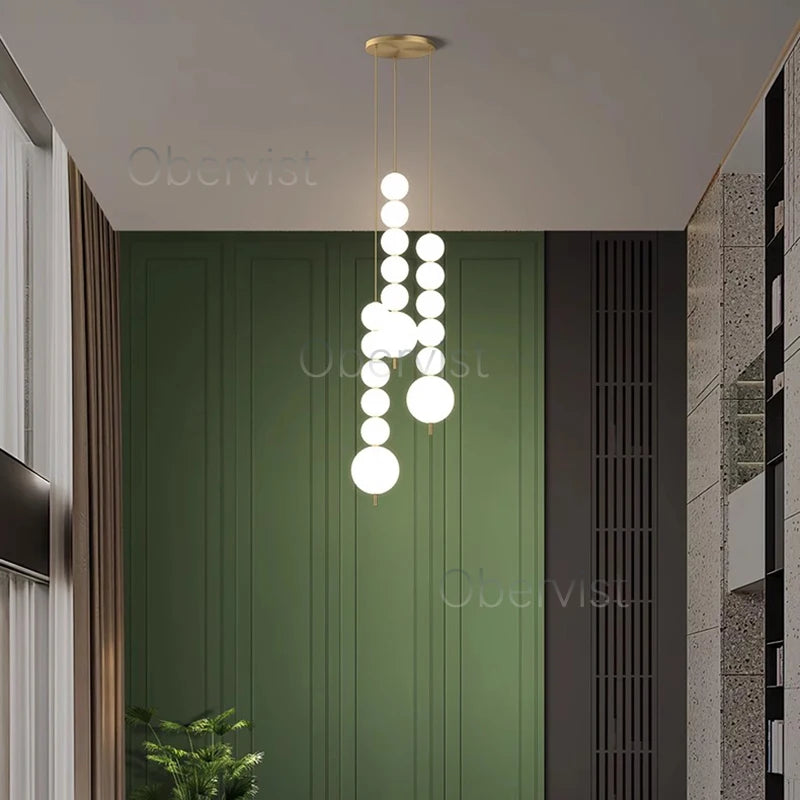 Nordic Home Decor Dining Room Pendant Lamp Lights Indoor Lighting Ceiling Lamp Hanging Light Chandelier Lamps For Living Room