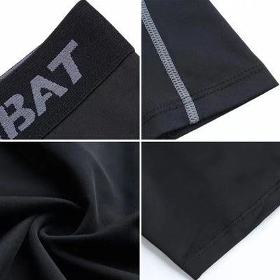 Mens Compression Pants Shaperwear Tights Cool Dry Leggings Sports Baselayer Running Athletic Workout Underwear Active Shorts