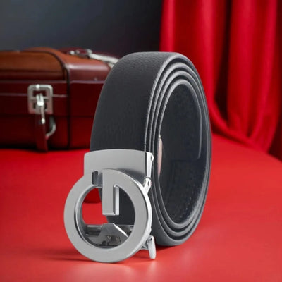 Men's Belt Letter Light Luxury Fashion Real Leather Pants
