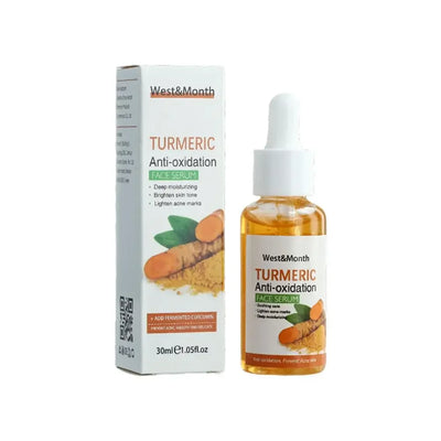 Turmeric Brightening Face Serum+Eye Cream Stick set,Dark Spot Corrector,Hydrating & Moisturizing,fading fine lines skin care set