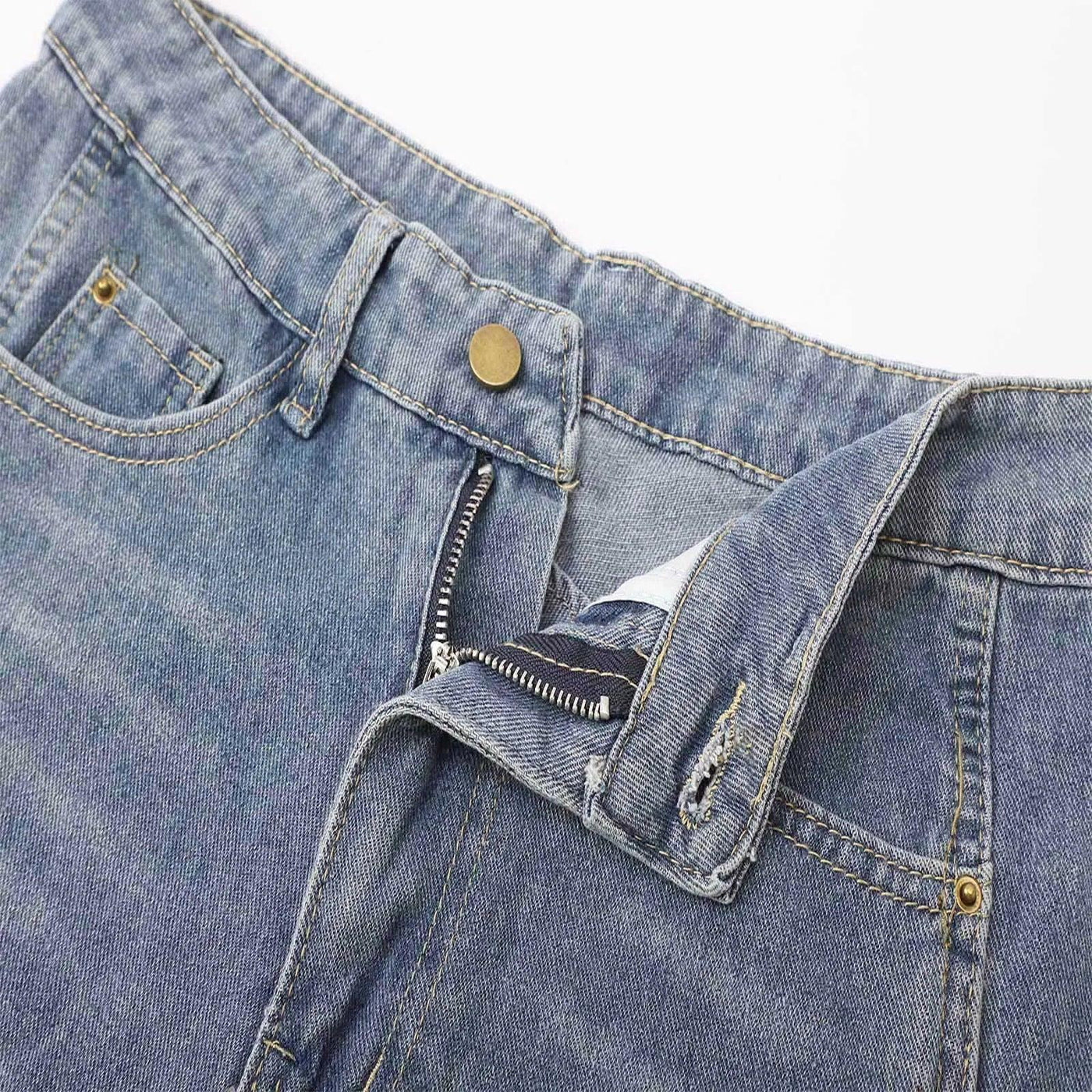 Designer Wide Leg Pants For Women Mid Rise Barrel Jeans For Women Wide Leg Mid Waist Cropped Denim Summer Shorts For Women Jean