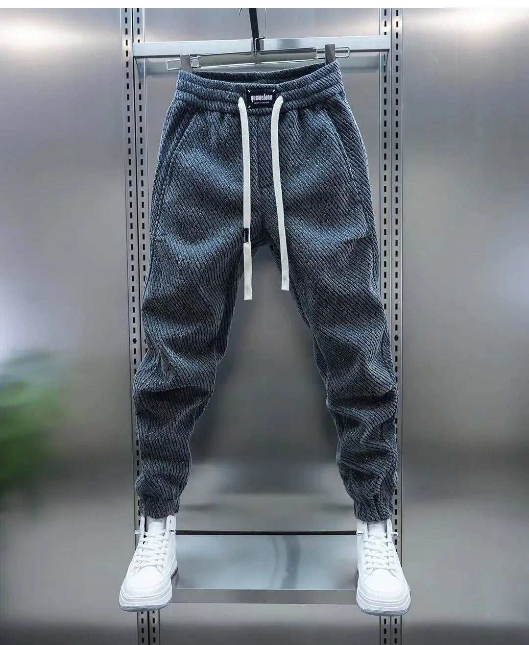 Trousers Man Pants for Men Men's Sweatpants Y2k Clothes Big Size Sport Gym Sports Mens Clothing Winter Workout Pants Baggy Wide