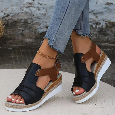 Women Wedges Sandals 2024 New Summer Lightweight Shoes for Women Platform Casual Sandals Women Beach Luxury Designer Sandals