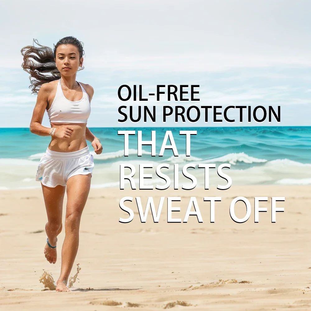 Séfralls SPF50 PA+++ Sunscreen 50g: UV Protection, Moisturizing, Fast-Absorbing Refreshing Lotion for Face & Body sol de janeiro
