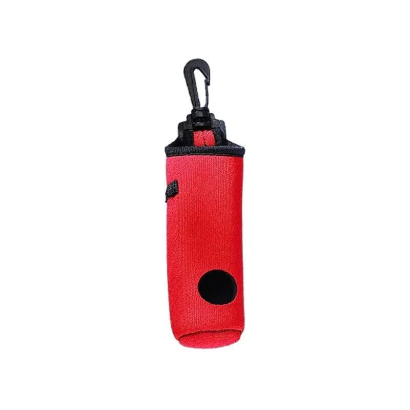 Golf Tee Holder Golf Ball Carry Bag Neoprene Golf Ball Pouch Golf Ball Holder Keychain Belt Clip Portable Golf Gifts Accessories
