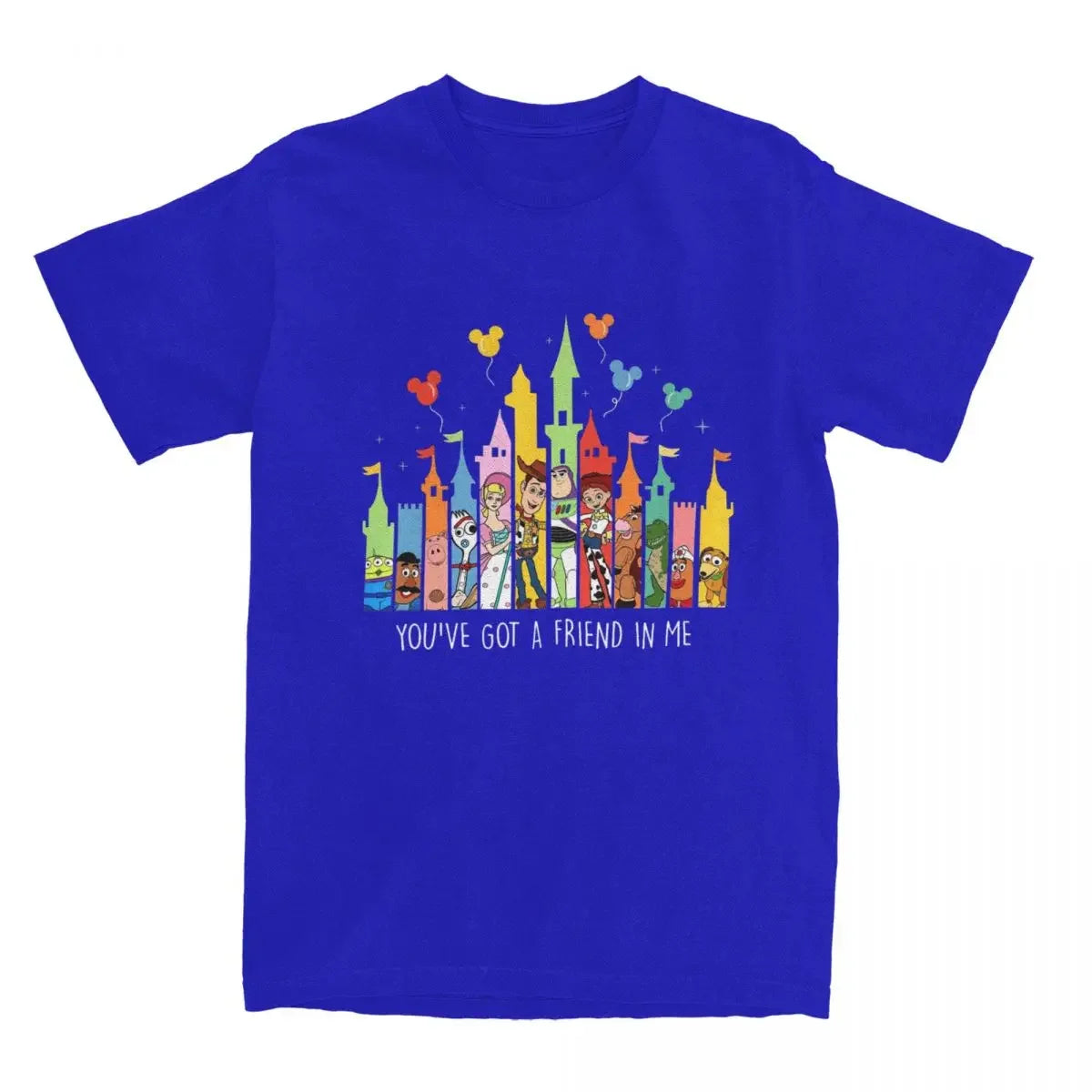 Toy Story Friends Men Women T Shirts Accessories Vintage Tees T-Shirt Cotton Christmas Present Clothing