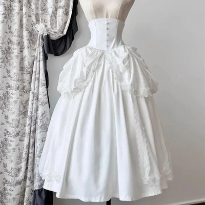 Japanese Y2k Lolita Blouse Women Ruffle Sleeve Harajuku Tops Sweet Gothic Aesthetic Vintage Cosplay Shirts Blusas Mujer De Moda