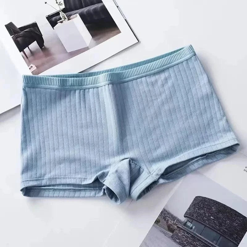 Women Boxers Underwear Boyshort Cotton Ladies Safety Pants Female Seamless Underpants Solid Cozy Boyshorts sexy lingerie 2025