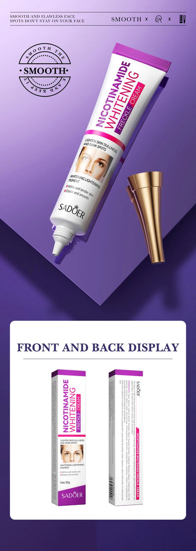 10pcs Freckle Removing Face Cream skincare Firming Moisturizing Facial Creams Brightening Face Cream Beauty Skin Care