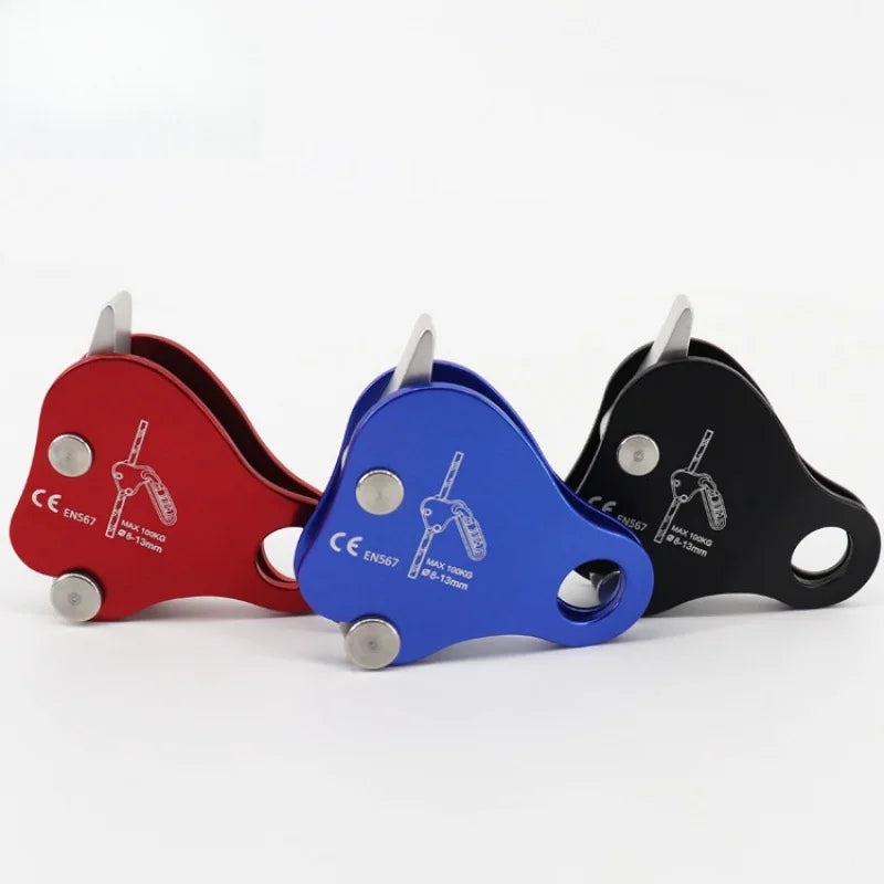 Outdoor Rock Climbing Grab Safety Equipment Rigging Grasp Rope Belay Devices Automatic Anti Fall Protective Gear Survival