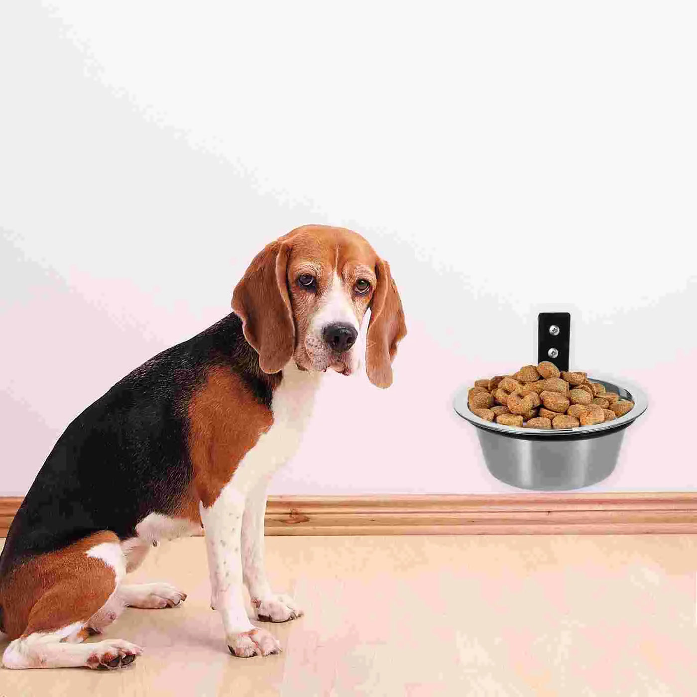 Elevated Dog Bowls Wall Mounted Dog Food Dish Pet Comfort Feeding Bowls Raised Food Water Bowls Small Medium Large Dogs