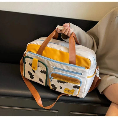 Women's Fashionable and Lightweight Boarding Bag for Maternity, Business, Yoga
