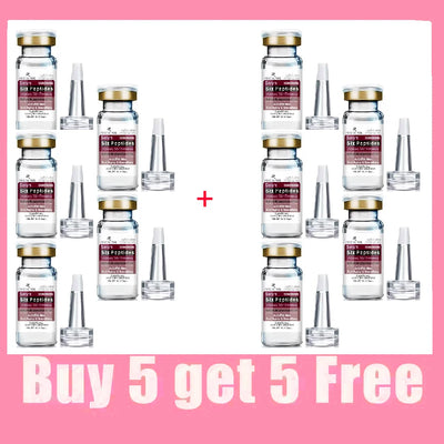 Six Peptides Face Serum 5pcs/10pcs/Lot for Moisturizing Facial Essence Skin Care Peptide Face Liquid
