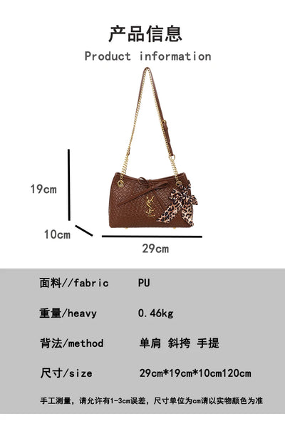 Famous Designer Women's Handbag In Soft Leather, Elegant Crossbody-Bag With Adjustable Strap, Classic Luxury Style