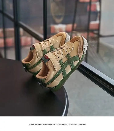2025 new children's soft soled board shoes, anti slip sports shoes, lightweight running shoes, Forrest Gump shoes - Elanique