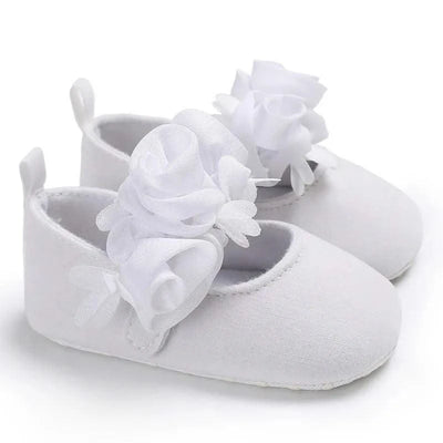 Children's Soft-Soled Flat Shoes With Design | Baby Shoes For All Seasons 0-1 Year Old |Girls Princess Shoes | First Walkers