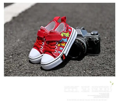 Children's Spring Autumn Sneakers Boys Breathable Comfortable Running Shoes Girls Fashion Sports Casual Soft-soled Non-slip Kids