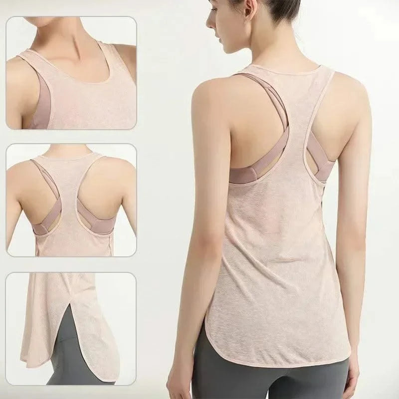 Sports Vests for Women Gym See Through Yoga Fitness Shirt Sports Top Black Running Vest Women's Jogger Shirts Workout Female