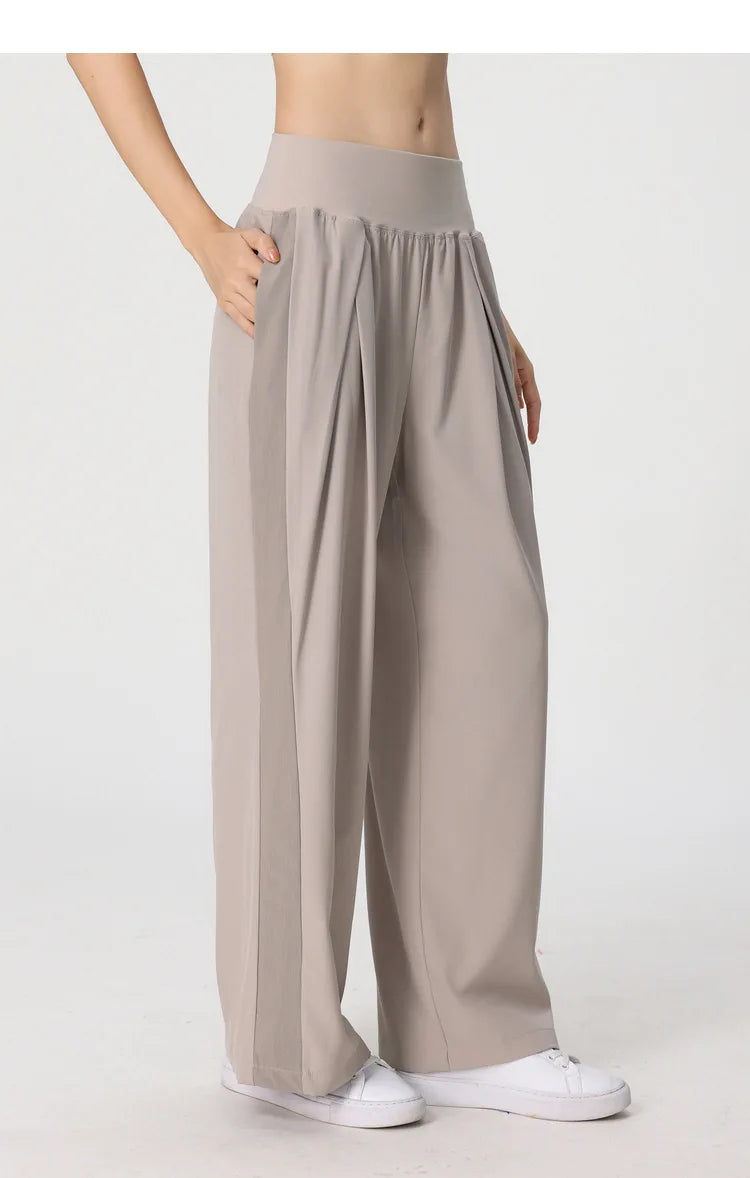 Women Wide Leg Pants Loose Fitness Yoga Pants 2024