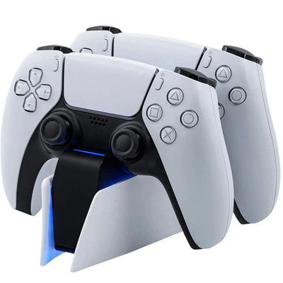 Game Wireless Charging Station for PS5 with Dual Fast Charger Dock and LED Charging Indicators