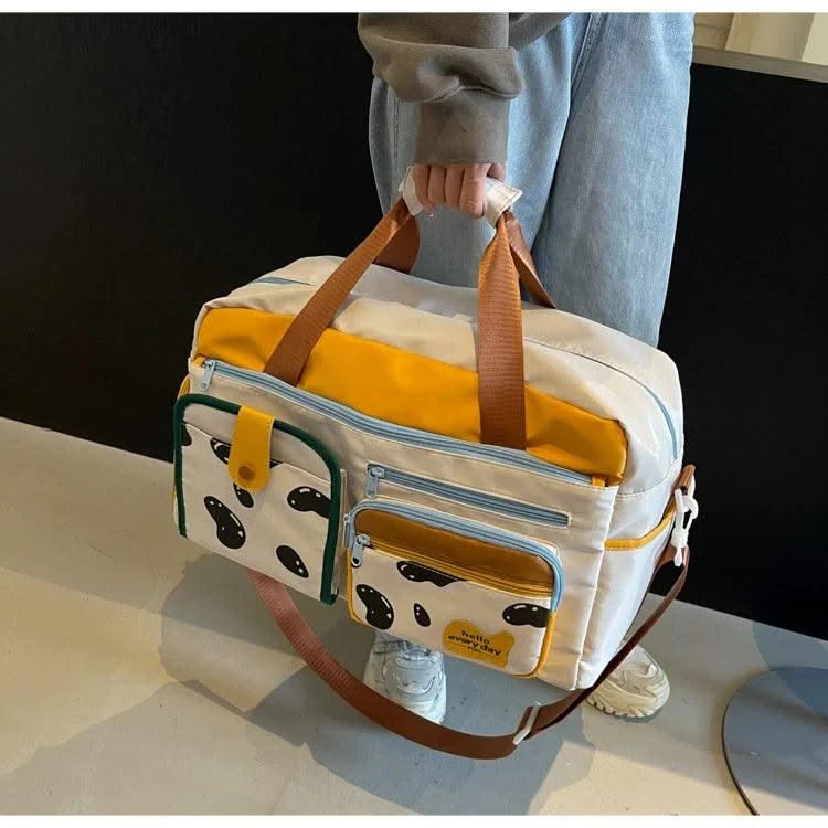 Women's Fashionable and Lightweight Boarding Bag for Maternity, Business, Yoga