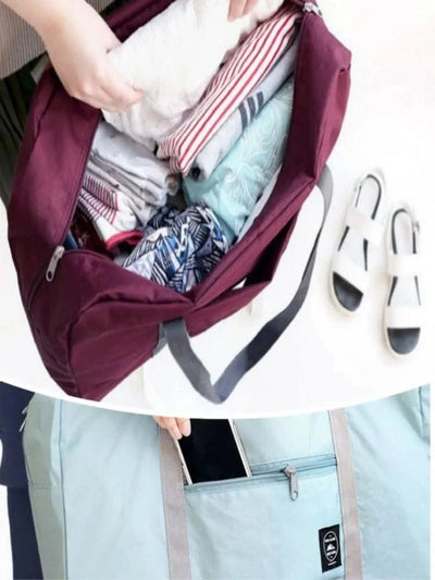 Foldable Travel Duffel Bag for Airlines Carry on Bag for Women