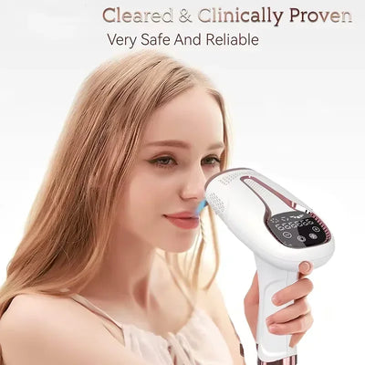 Professional Women Laser Hair Removal IPL Epilator Female Pulsed Light Electric Depilatory Device For Facial Body Bikini