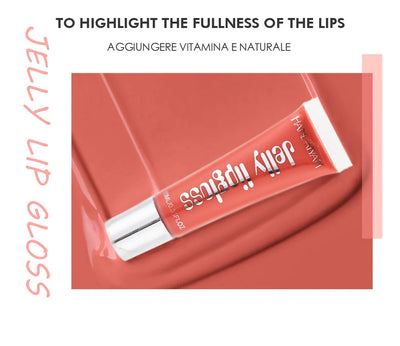 Candy Shades Moisturizing Lip Gloss Lip Oil Makeup Shinny Nutritious Liquid Lip Glosses Cherry Jelly Oil Clear Lipgloss